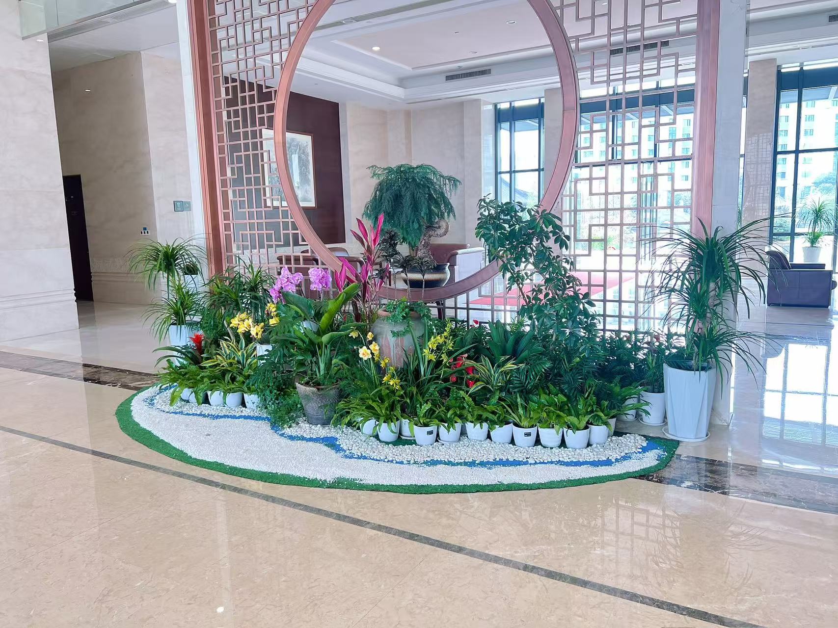 宁波余姚盆景租摆设计